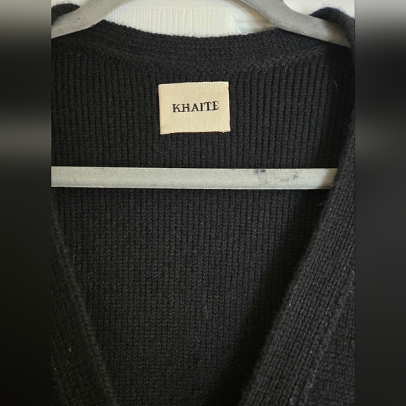 KHAITE Scarlet Cardigan - Black - Picture 10 of 13
